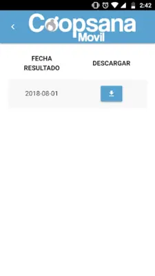 Coopsana Movil android App screenshot 0
